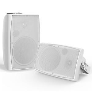 스튜디오파이닉스 8인치 600W 야외 블루투스 스피커 방수 유선, 벽걸이 시스템으로 넓은 공간(상업 지역, 뒷마당, 강당)에 이상적입니다