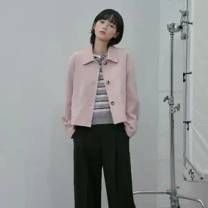 [LAP](김해점)포켓 카라 페이크 레더 자켓 AS1LZ261