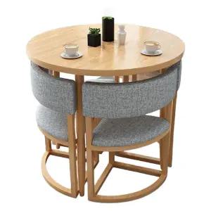 카페 작은원탁 탁자 테이블 원형 엔틱 심플 미팅 홈 원탁 티