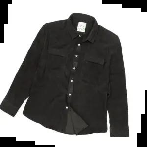 맨투맨셔츠 따뜻한 남성 긴팔 골덴 셔츠(블랙) 95-130