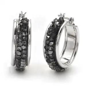 링 오스트리아정품스톤 링귀걸이 스와로브스키원석 후프