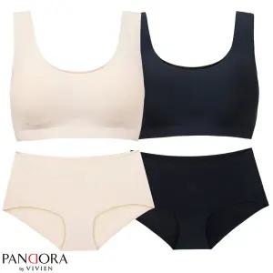 판도라by비비안 래쉬가드 이너 워터스킨 탑브라세트 ABC컵 pst7178