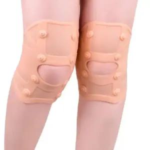 무릎아대 실리콘 자석부착 자석지압 무릎보호대