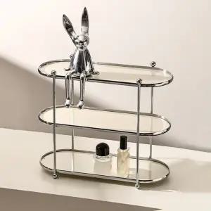 3단 향수 트레이 악세서리 오브제 캔들 차키 악세서리 미니 선반