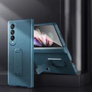 유니블링 갤럭시 z폴드4 카본 액정 보호 힌지 풀커버 케이스