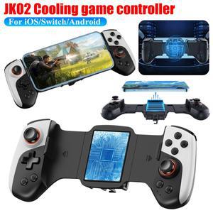 2in 1 텔레스코픽 쿨링 게임패드 타입 C 무선 모바일 반도체 게임 컨트롤러 듀얼 조이스틱 (닌텐도 호환 스