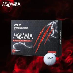 [혼마] D1 스피드몬스터 3피스 화이트 골프공 3더즌 36구