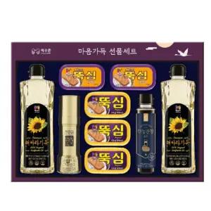 목우촌 명절 설날 선물세트 햄 식용유 마음가득 M12호