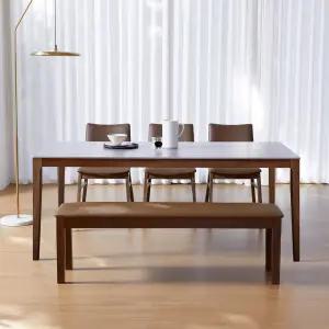 루마니아 빈츠 1800 6인 세라믹 식탁세트 (벤치형)