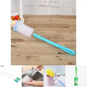 콤비 병솔 (대)/젖/병/세척/솔/주방/컵/브러쉬/닦는/브러시/보틀/텀블러/물/통/스펀지/보온/젓병/QUDTHF