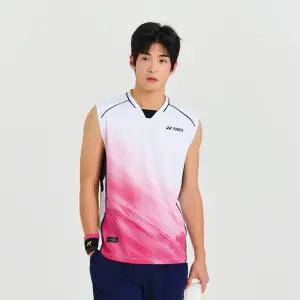 요넥스 261TR001M 배드민턴 남성 민소매 게임 티셔츠