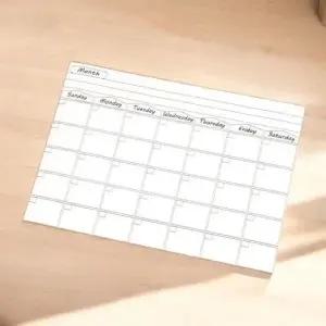 스케쥴러 게더릭 월간달력 자석 스케줄보드 (모던)