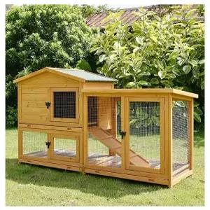 대형 닭장 조립식 토끼장 야외 가정용 이동식 철망 케이지 사육장 펜스 울타리