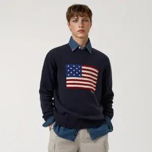 [후아유](신세계 사우스시티)American Flag Intarsia Pullover WHKAG1292U