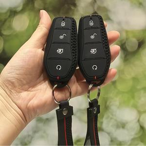 BYD 송 플러스 아토 3 한 EV 탕 DM 친 씰 돌핀 실리콘 리모컨 키케이스 커버 키홀더 자동차 액세서리