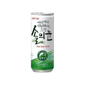 [하프클럽/기타]솔의눈 240ml 30캔  솔향 음료수