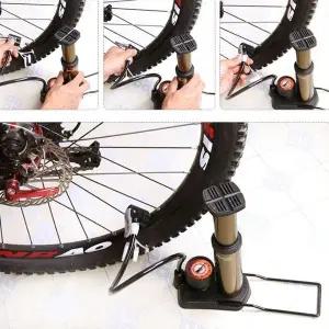 [하프클럽/]미니 에어 펌프 자전거 축구공 공 바람 주입기 넣기