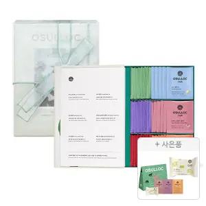 [보자기포장] 오설록 티 베리에이션 오 6종, 6입 (총 36개)+증정(그린티웨하스 17g,1개 + 홀리데이 트라이얼 4입 키트,1개)