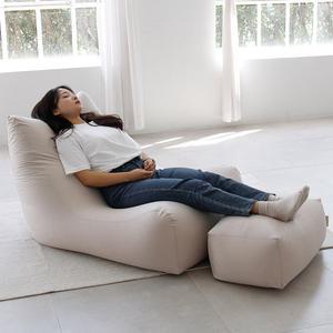 폴랑 알로바 체어 빈백 소파 1인용 쿠션 카페 독서의자 원룸 자취방 거실 패브릭 쇼파