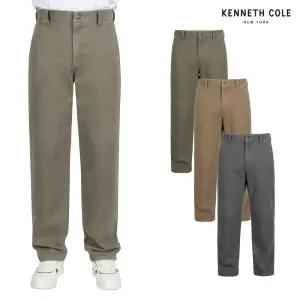 [택가 29990원][케네스콜]남성) 코튼 피그먼트 1/2 밴딩 테이퍼드 치노 (EKTFCDI110M)