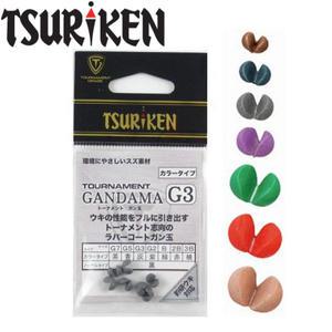 쯔리겐 토너먼트 간다마 봉돌 컬러 고무 순정 싱커 낚