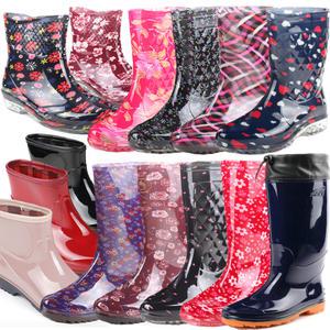 가성비최고 튼튼한 여성장화 레인부츠 위생 영양사 식당 숏 앵클 주방 조리화 패션 장화 레인부츠