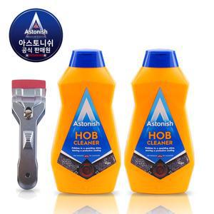 [아스토니쉬]인덕션 하이라이트 클리너 500ml + 전용스크래퍼 2세트