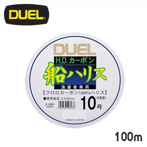 듀엘 HD 카본 선하리스 100m 6호 카본 라인 낚시 목줄
