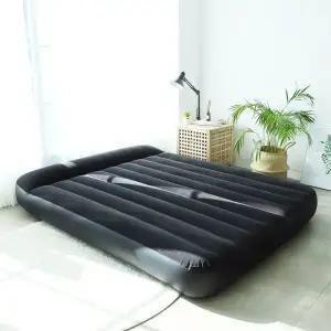 인텍스 펌프내장형 클래식 에어매트 퀸 블랙 캠핑용 두꺼운 에어 매트리스 캠핑매트