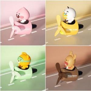 부리또 카카오프렌즈 프로펠라 차량용 방향제 디퓨저 송풍구 석고방향제 차량악세서리