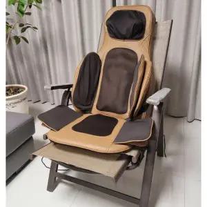 닥터웰 의자형 등마사지기 목어깨 소형 전신 안마기 온열 공기압 마사지기