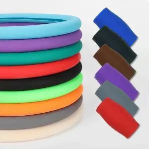 차량용 핸들커버 실리콘핸들커버 논슬립 D컷 원형 공용