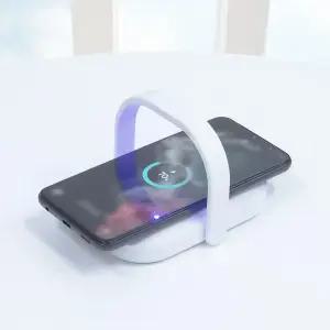 유비세이프 휴대용 고속 무선충전기  살균기소독기(보조배터리 겸용)-트립톡