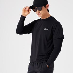 남자 루즈핏 레이어드 긴팔 래쉬가드 상의 여자 수영복티셔츠 비치웨어 바캉스룩 물놀이옷 스윔웨어 비치룩 워터파크 커플