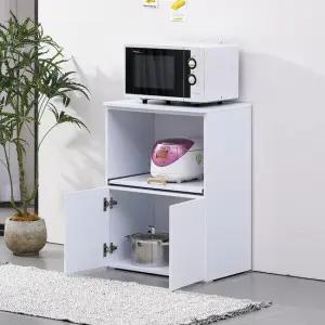 (착불)우아미가구 데필레 다용도 틈새렌지대 600 원목 손잡이 포