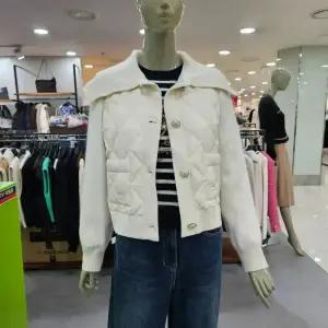 시슬리/애플아울렛/뉴모바일 니트 배색 구스다운 점퍼 SAPD33361