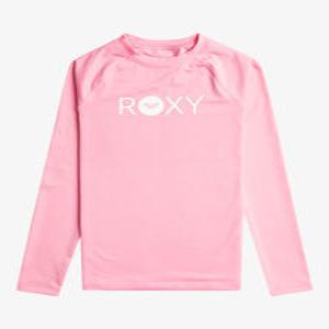 록시 주니어 핑크 크루넥 래쉬가드 (TE21BR027MEQ)