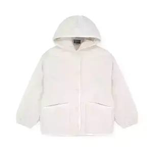 뉴발란스 키즈 후드 퀼팅 K 점퍼 아동 주니어 바람막이 아이보리 NK9QDB491U-39