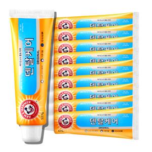 암앤해머 덴탈케어 오리지날 치약 127g 10개