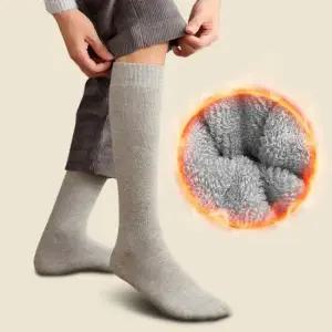 남성 기모양말 장목 정장양말 발열 긴목양말 겨울