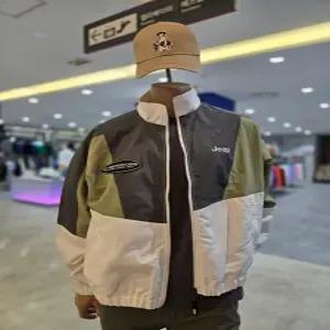 [지프] 체로키)배색 블럭 밴드넥 (셋업)  점퍼  JP2JPU222-1