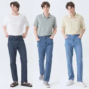 [뱅뱅] 남성 라이크라 썸머데님