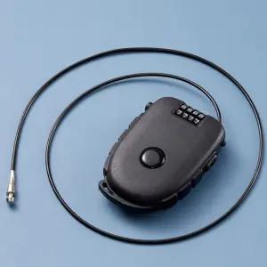 길이조절 와이어 자물쇠 4단 비밀번호 사물함 캐리어 자전거 열쇠 도어락 도난방지 방범