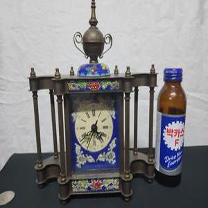 앤틱 이태리 태엽식 탁상시계 단초마을 골동품/수집품/도자기