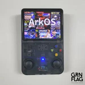 그린플래그 R36S 한글 한방팩 미니 휴대용 게임기 한방팩 (기기 미포함)