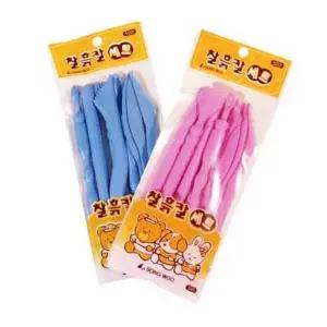 송우 찰흙칼 세트 8종 점토 클레이 공예용 플라스틱 조각도구