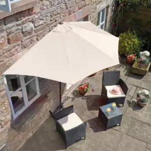 파라솔 카페 테라스 베란다 벽면 창문 테이블 루프탑 반쪽 상가 처마 [sb0813]