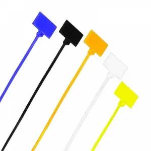 컬러 메모 케이블 타이 명찰 식별 태그 250P (WFK80M3)