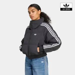 [아디다스오리지널스](하남점)[아디다스코리아공식] 아디컬러 크롭 합성 다운 퍼퍼 [JX2970]