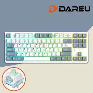 다얼유 EK87 PRO 8K 게이밍 기계식키보드 화이트 클라우드축